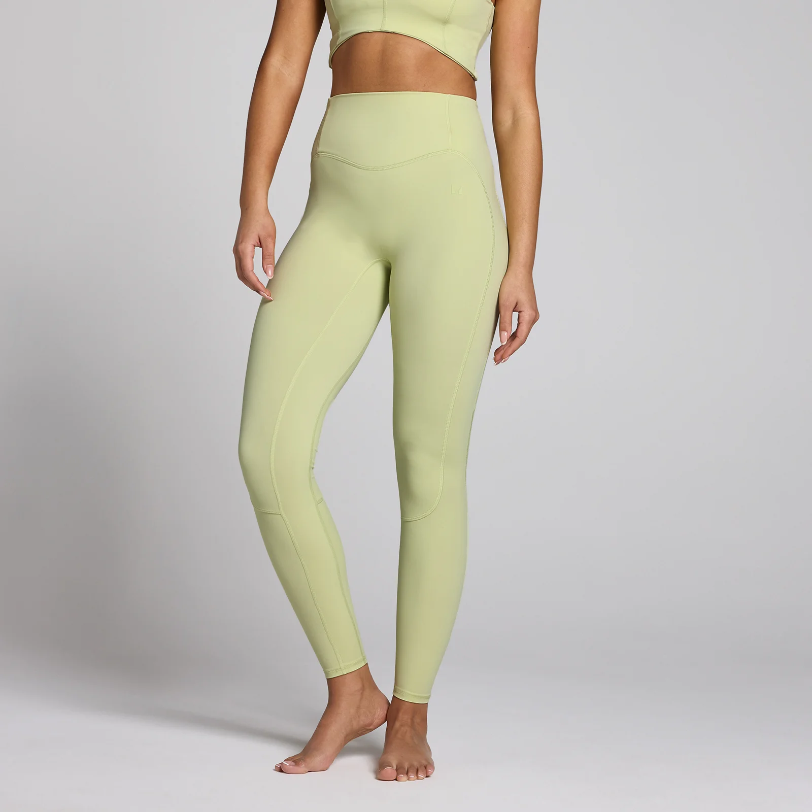 MP Women's Tempo Studio Mesh Leggings - Matcha - XS Image 1