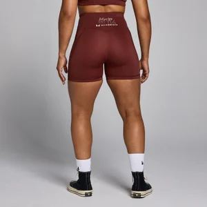 MP Women's Origin Graphic Training Shorts - Firebrick - Size M