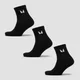 MP Unisex Ankle Socks (3 Pack) - Black