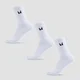 MP Unisex Crew Socks (3 Pack) - White