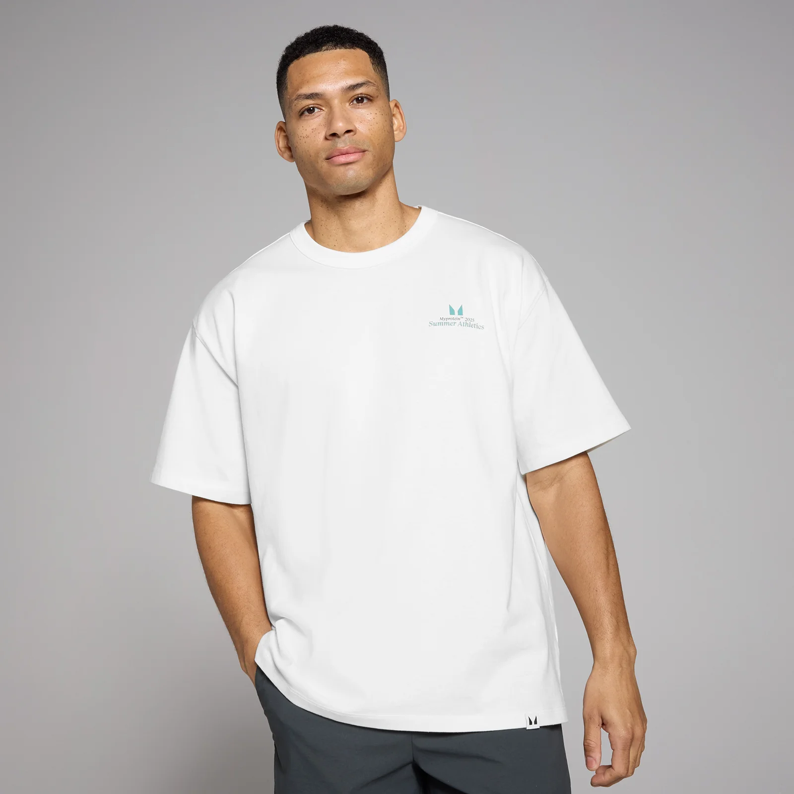 MP Retro Graphic T-Shirt - Retro White - XXS-XS Image 1