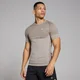 MP Men's Seamless Short Sleeve T-Shirt - Tan Marl