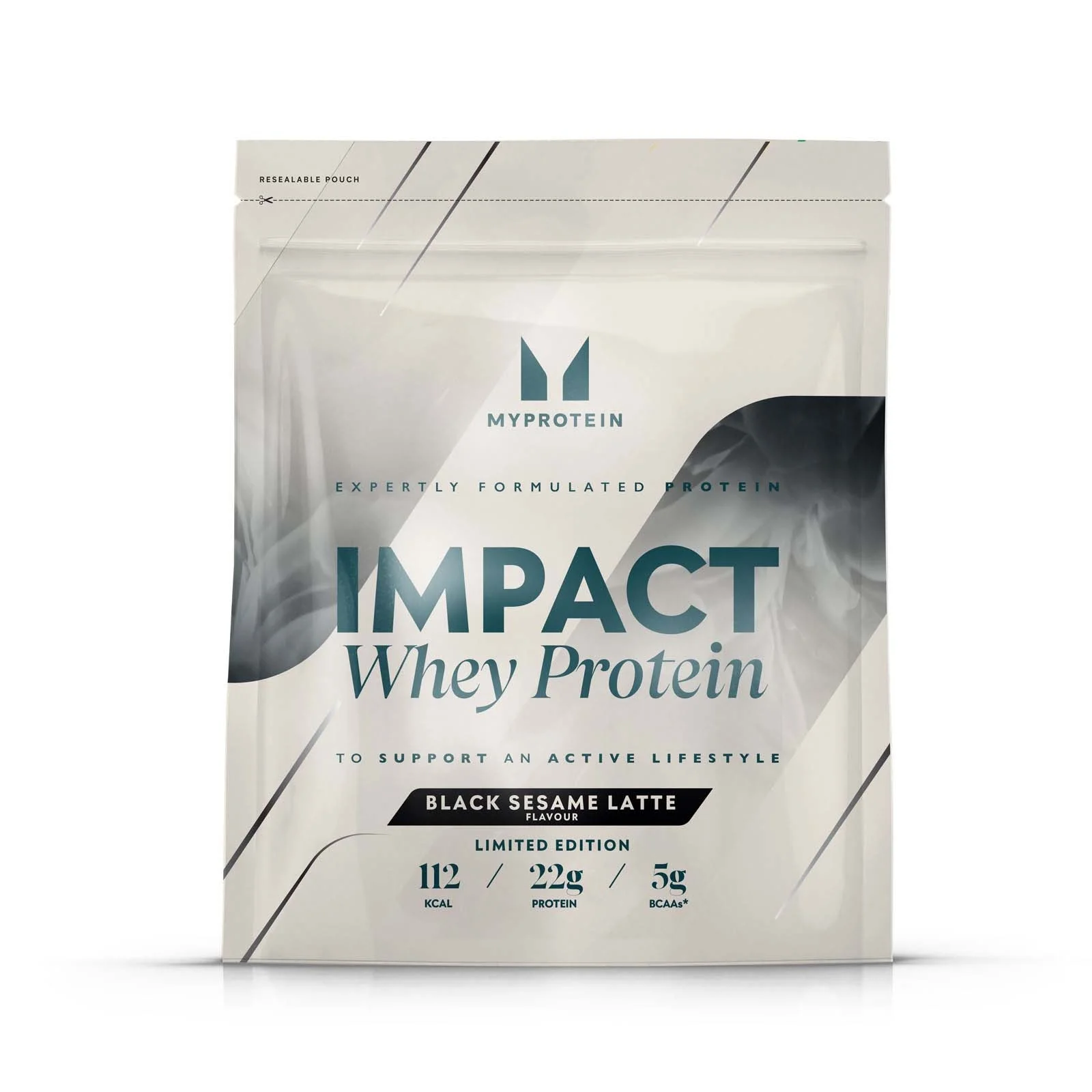 Impact Whey Protein - Black Sesame Seed Flavour - 250g - Black Sesame Latte Image 1