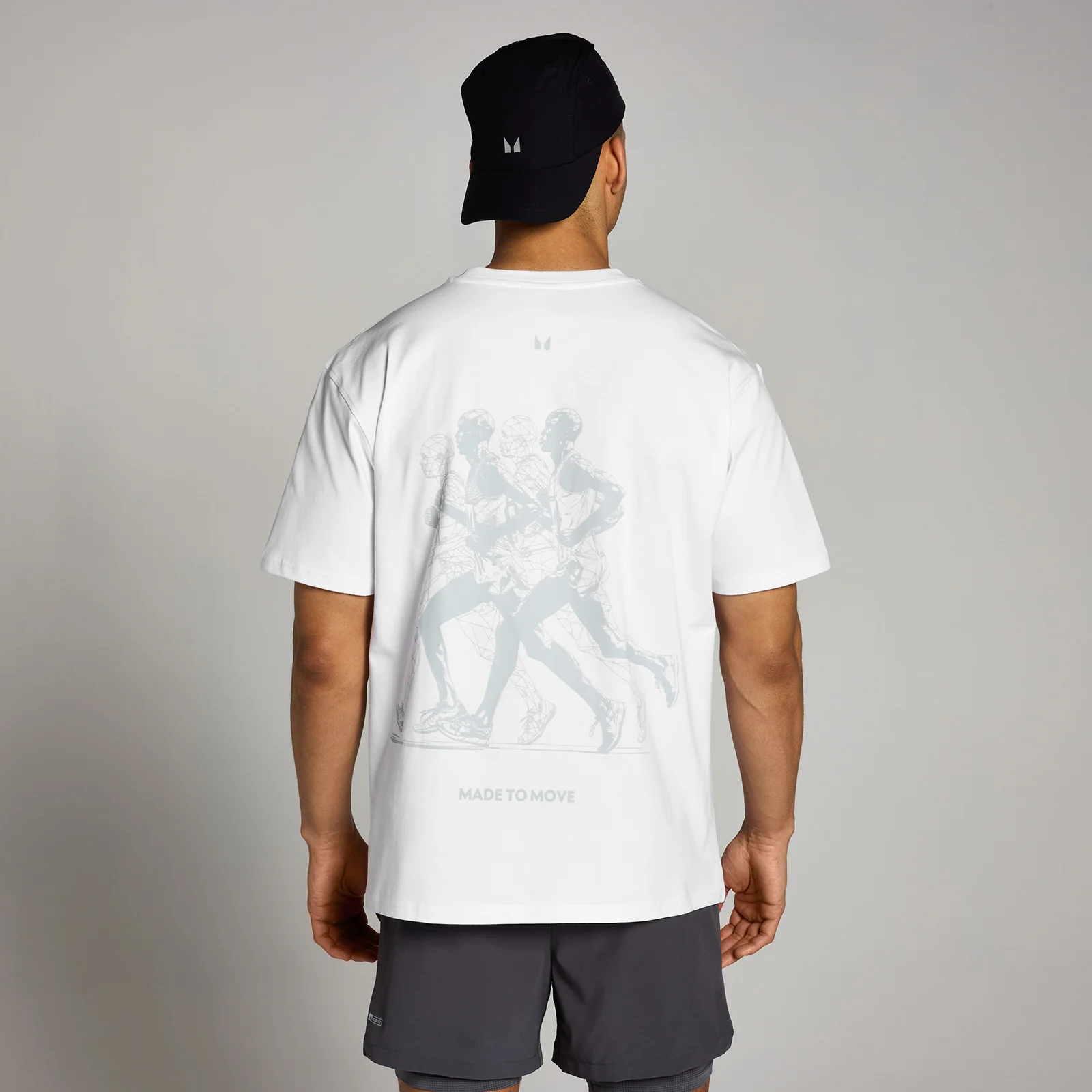 MP Velocity Ultra Jogging Graphic T-Shirt - White - XXS-XS Image 1