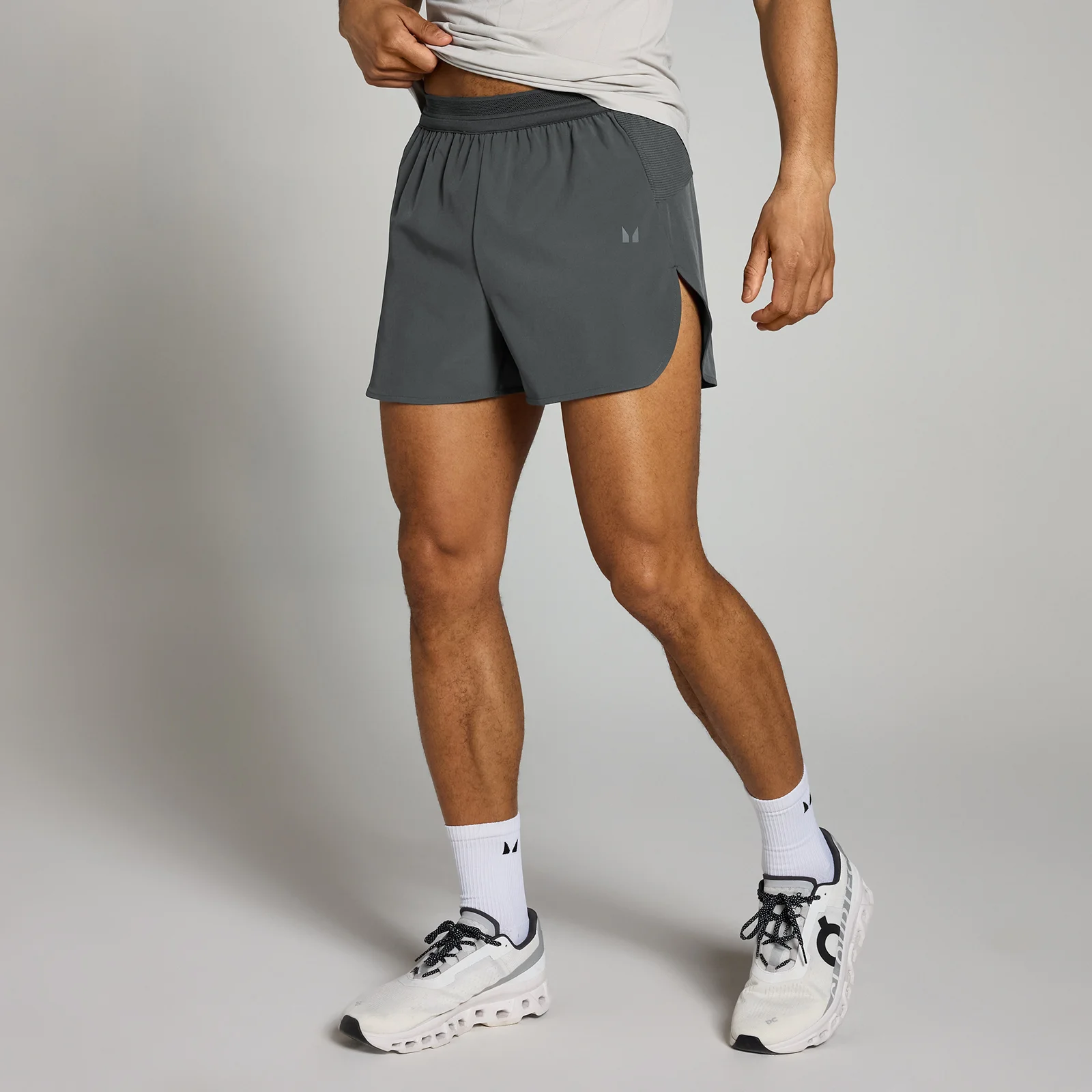 MP Men's Velocity Ultra 3" Short - Dark Grey - XS Image 1