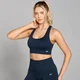 MP Women's Shape Seamless Sports Bra - Dark Sapphire