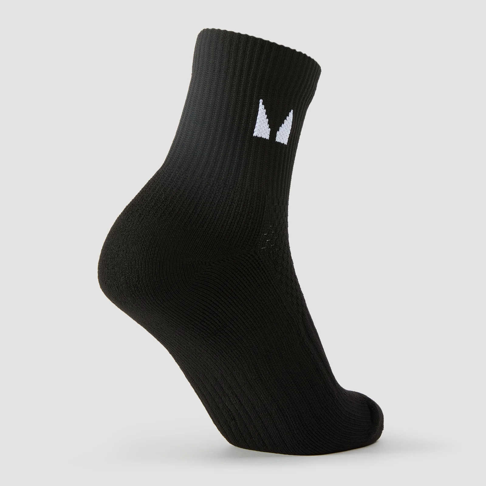 MP Running Ankle Socks (3 pack) - Black - UK 6-8 Image 3