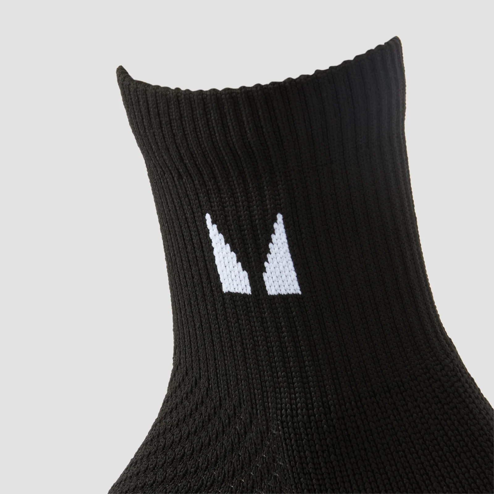 MP Running Ankle Socks (3 pack) - Black - UK 6-8 Image 4