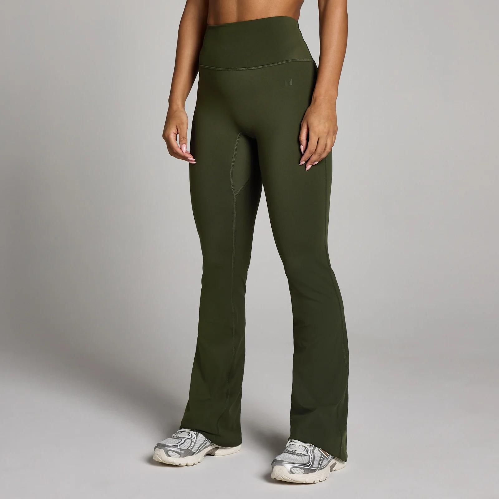 MP Women's Tempo Flared Legging - Forest Green - M Image 1