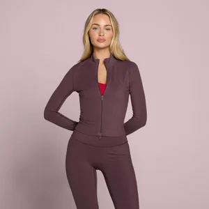 MP Women's Tempo Cropped Jacket - Fudge - Size XS