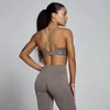 MP Women's Tempo Twist Back Sports Bra - Ash Grey
