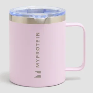 Myprotein Recycled Metal Coffee Cup 350ml - Blush - Colour Blush
