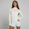 MP Women's Tempo Ultra Seamless Full Zip Jacket - Mist/Silver