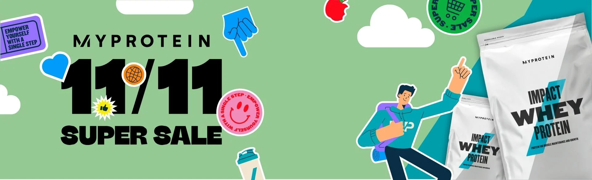 11.11 Sale sign up page