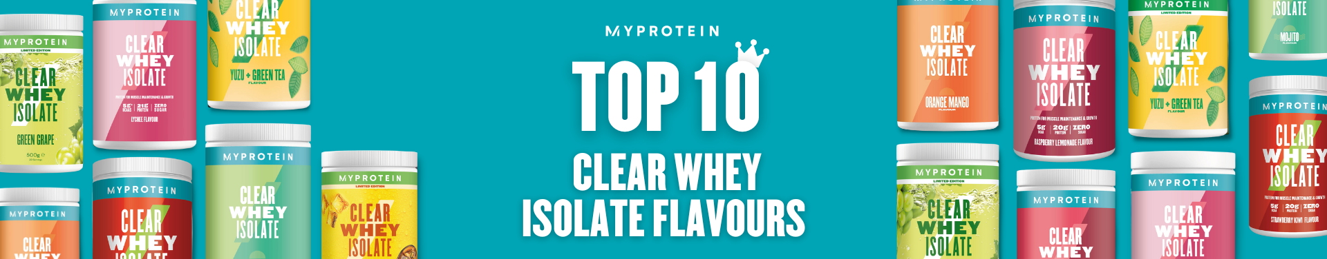 Top 10 Clear Whey Isolate Flavours